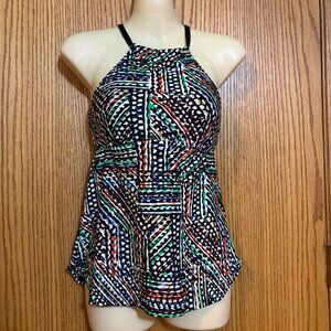 VTG ladies A.N.A. Medium Halter style Tankini Sz. 6